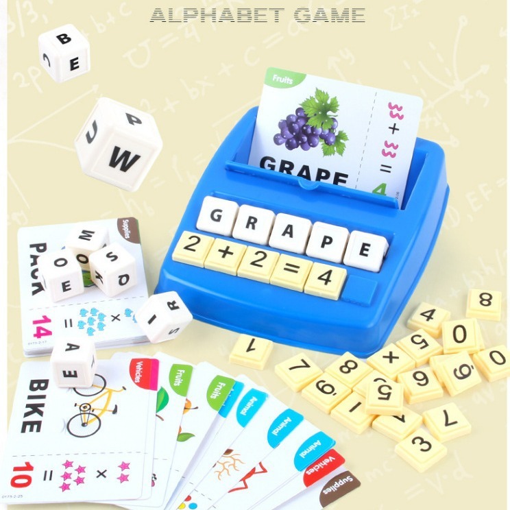 Alphabet Desktop Game Learning Numbers Matching Early Education Toys - Image 2