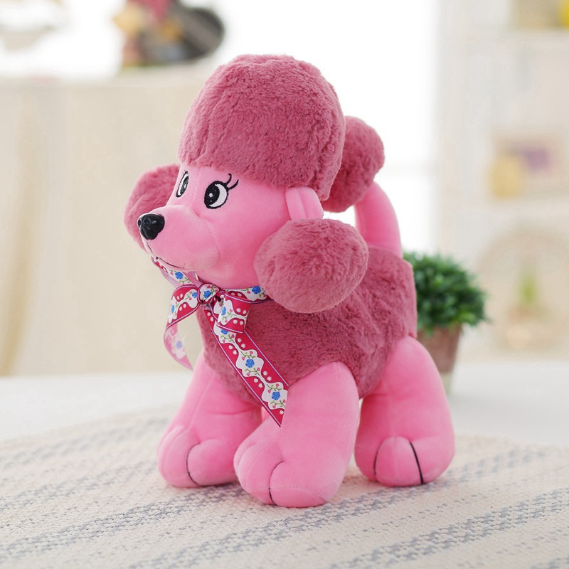 Cartoon Cute Poodle Dog Doll Plush Toy - Image 2