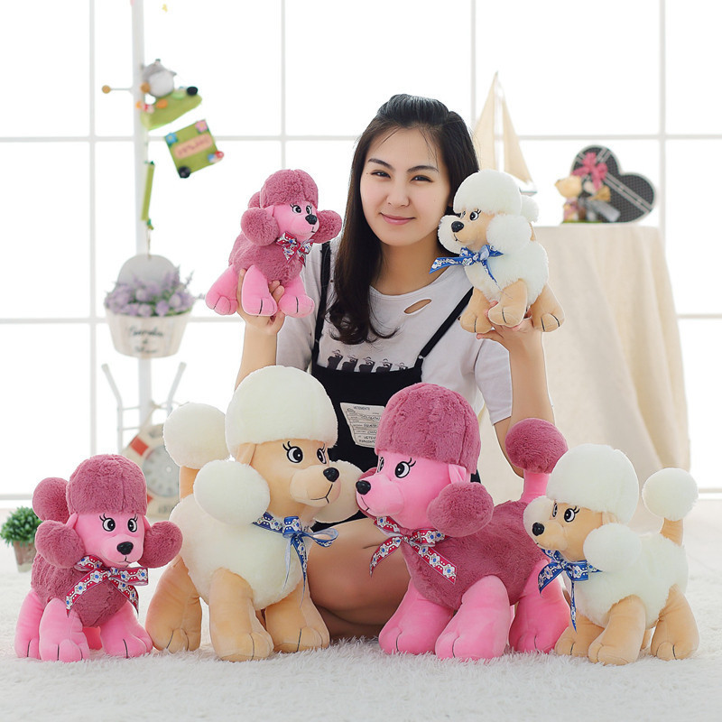 Cartoon Cute Poodle Dog Doll Plush Toy - Image 5