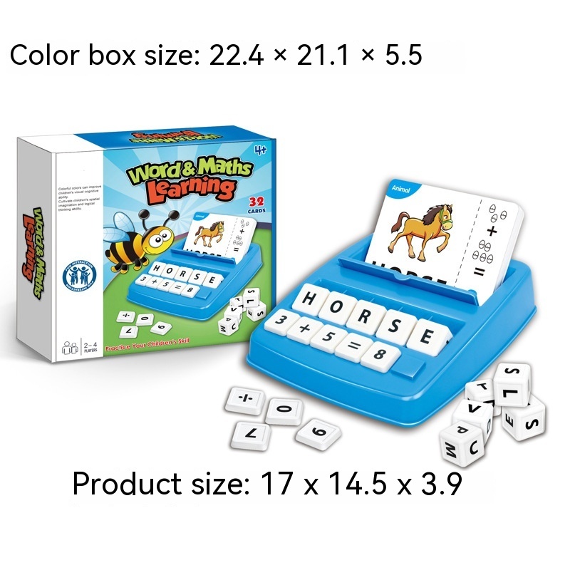 Alphabet Desktop Game Learning Numbers Matching Early Education Toys - Image 3