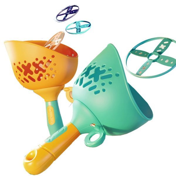 Children's Hand-pulled Catapult UFO Outdoor Sports Toys - Image 7