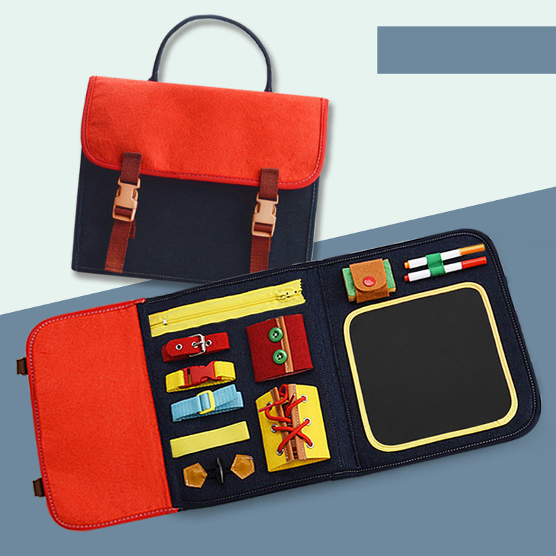 Teaching Aids Children Busy Board Dressing Learning Educational Toys For Toddlers - Image 5