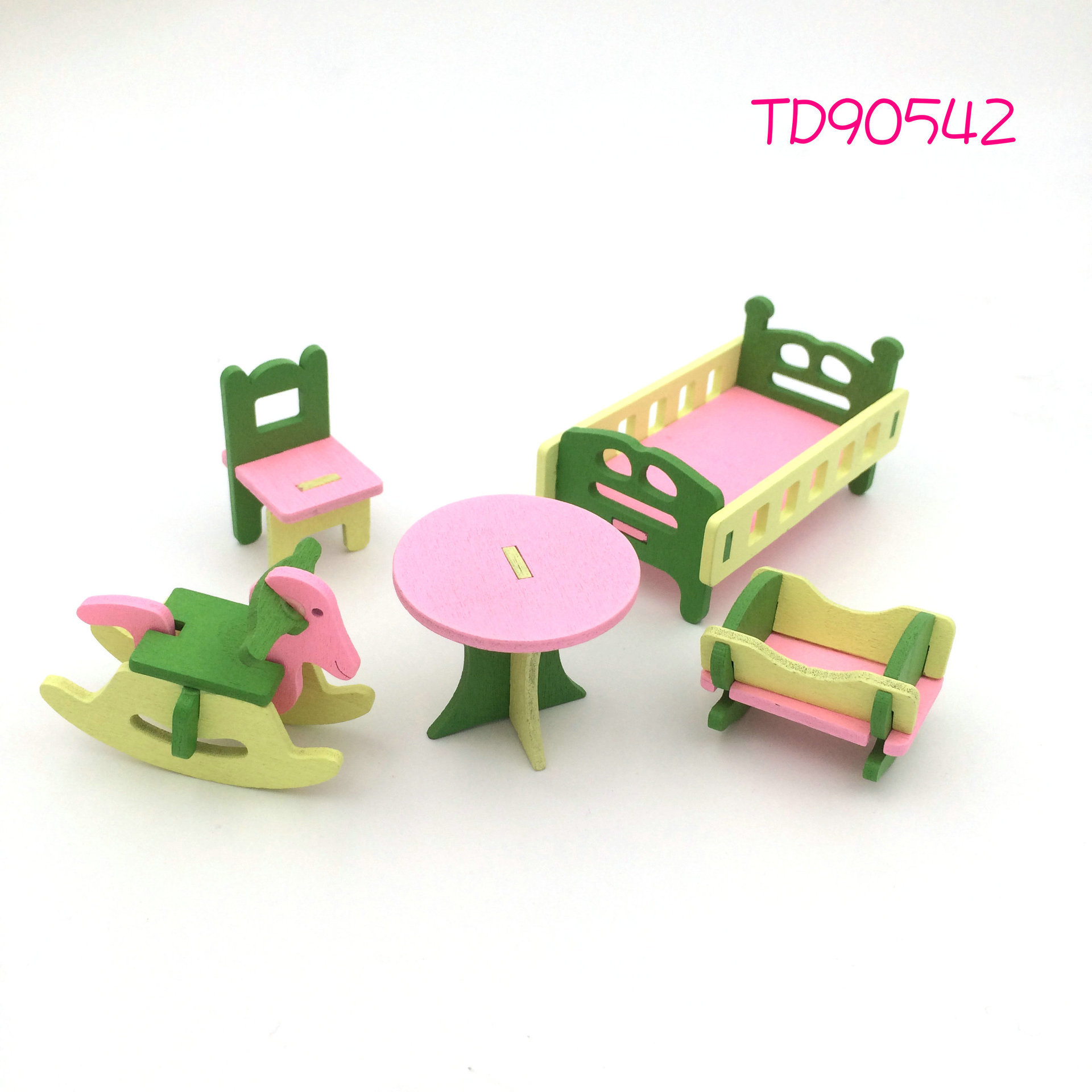 Dollhouse Miniature Play House Toy - Image 8